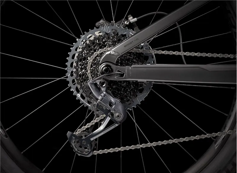 Trek Rail 9 GX 29er Electric Bike 2021 Orange/Charcoal-8